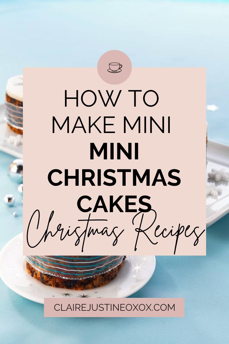 How To Make Some Mini Christmas Cakes How To Make Some Mini Christmas Cakes