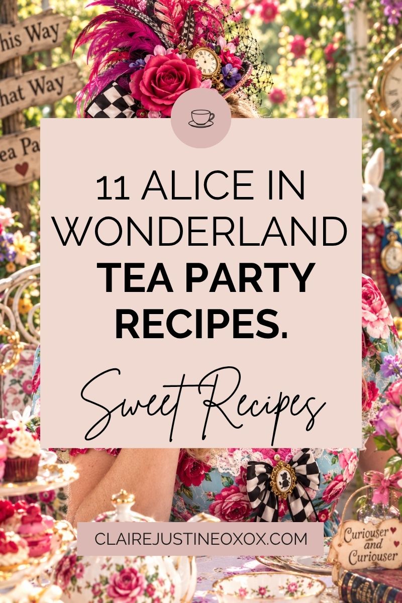 11 Alice In Wonderland Tea Party Recipes 11 Alice In Wonderland Tea Party Recipes