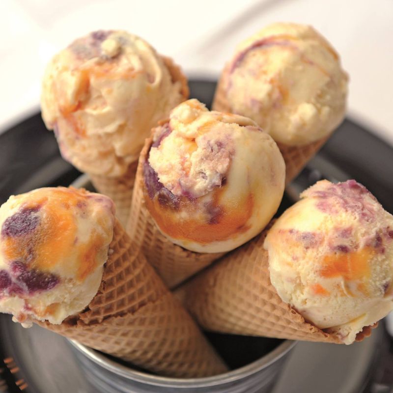 Easy Sweet Potato Ripple Ice Cream – Rich, Creamy & Homemade