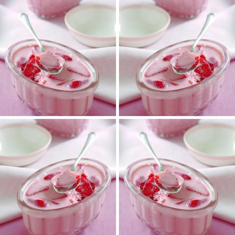Valentine Warner’s Strawberry Milk Jelly: