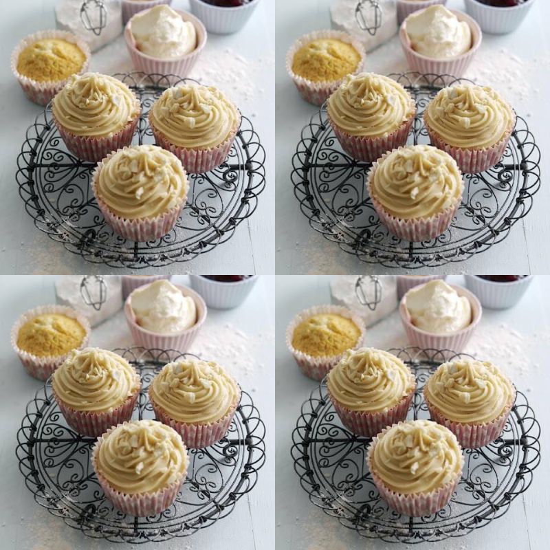 Peanut Butter And Jam Cupcakes