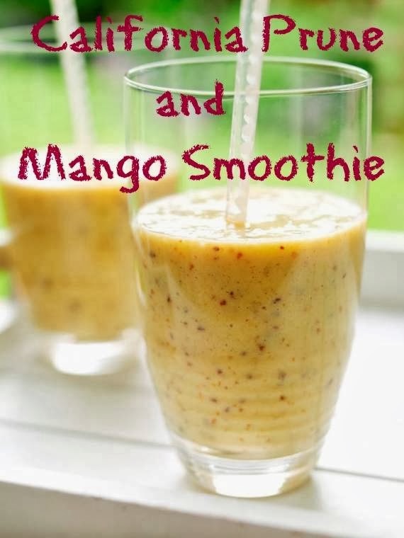 California Prune and Mango Smoothie