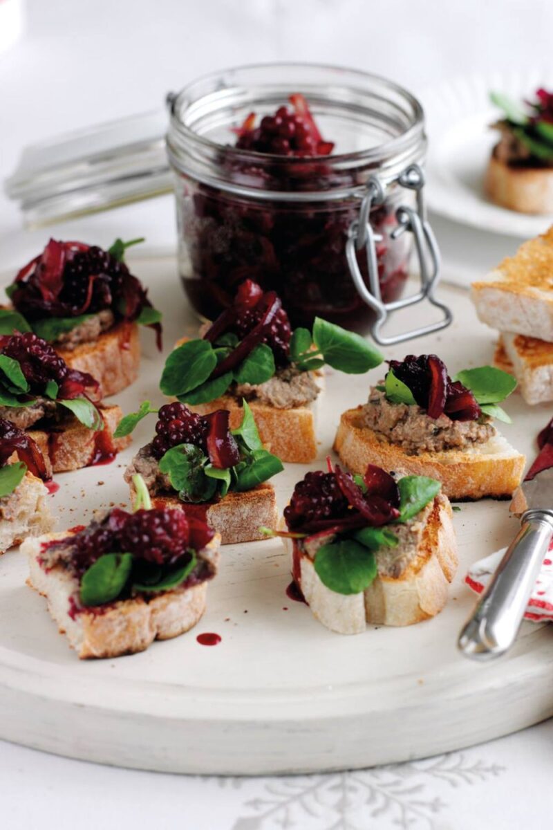 How To Make Chicken Liver Pate with Blackberry Chutney