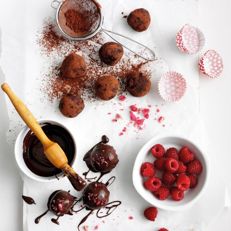 Brandied Chocolate Truffles Recipe