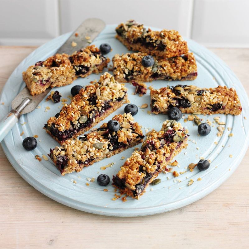 Blueberry Muesli Bars