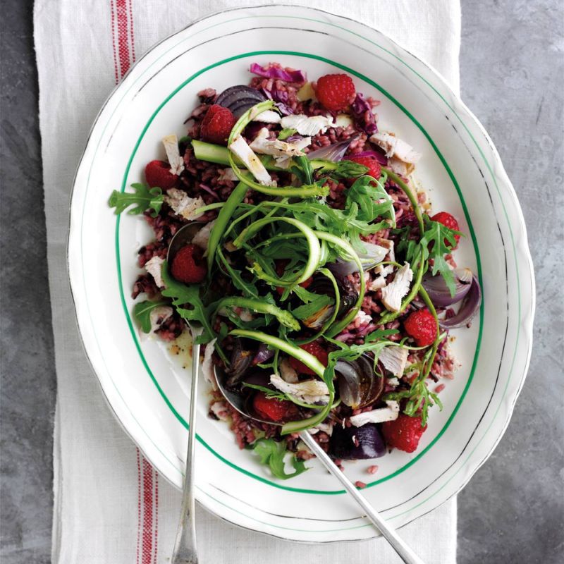 Boxing Day Turkey And Raspberry Salad