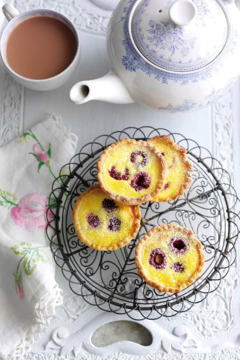 Raspberry Portuguese Tarts To Make Today