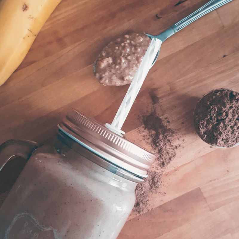 Chocolate Banana And Crunchy Peanut Butter Superfood Plus Smoothie
