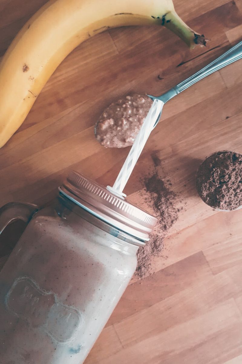 Chocolate Banana & Crunchy Peanut Butter Superfood Plus Smoothie