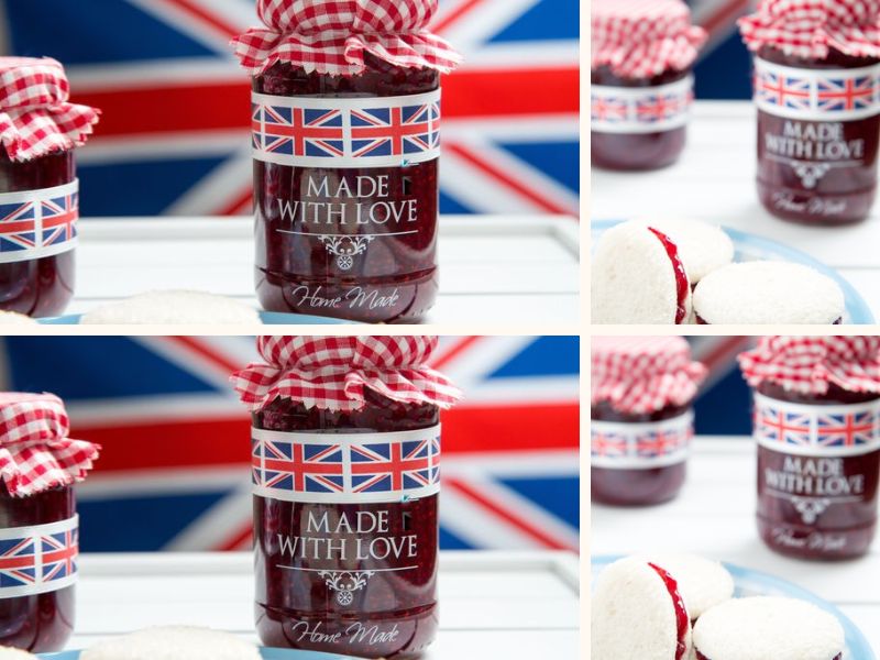 Long Life Raspberry And Bergamot Jam With Love From Friends of Glass