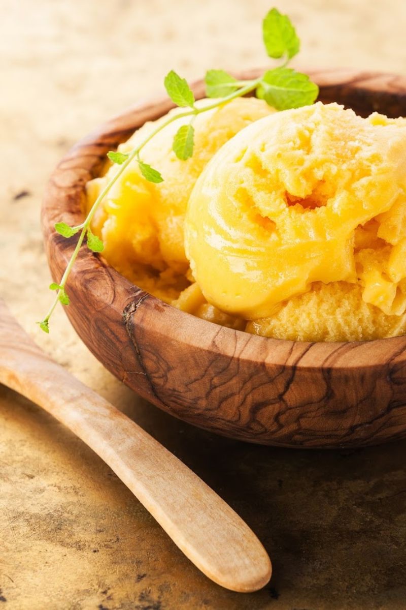 Easy Mango Pineapple Ice Cream (Creamy Tropical Dessert)