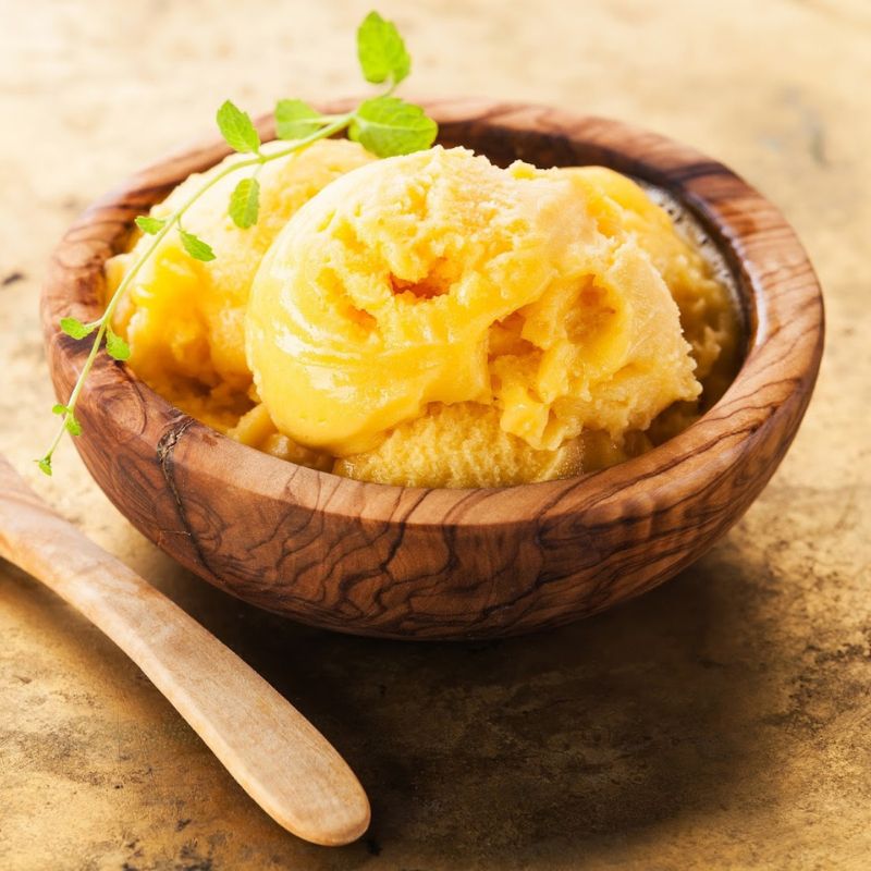 Easy Mango Pineapple Ice Cream (Creamy Tropical Dessert)