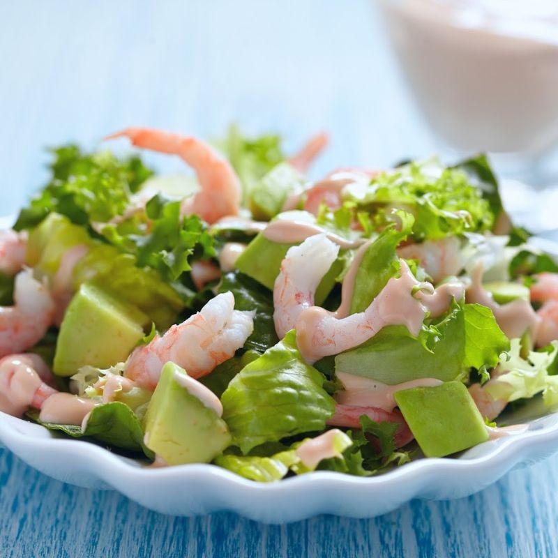 Prawn, Fennel And Avocado Salad