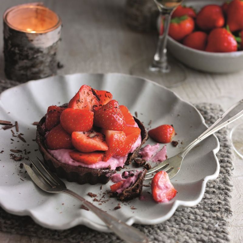 Chocolate Strawberry Tarts And How To Make Some