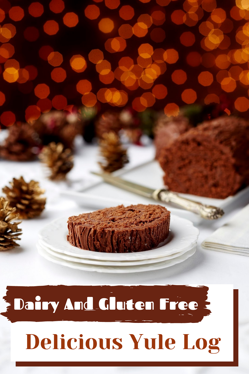 Delicious Yule Log Dairy And Gluten Free: 