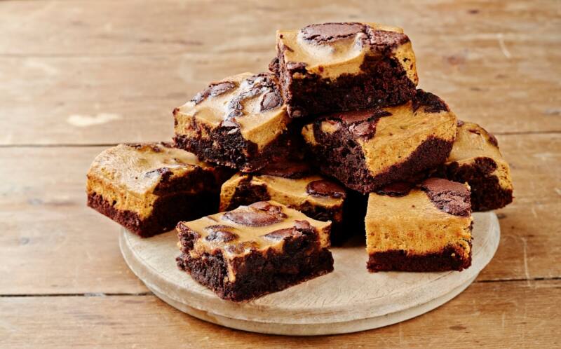 Gluten-Free Pumpkin Swirl Cheesecake Brownies Gluten-Free Pumpkin Swirl Cheesecake Brownies