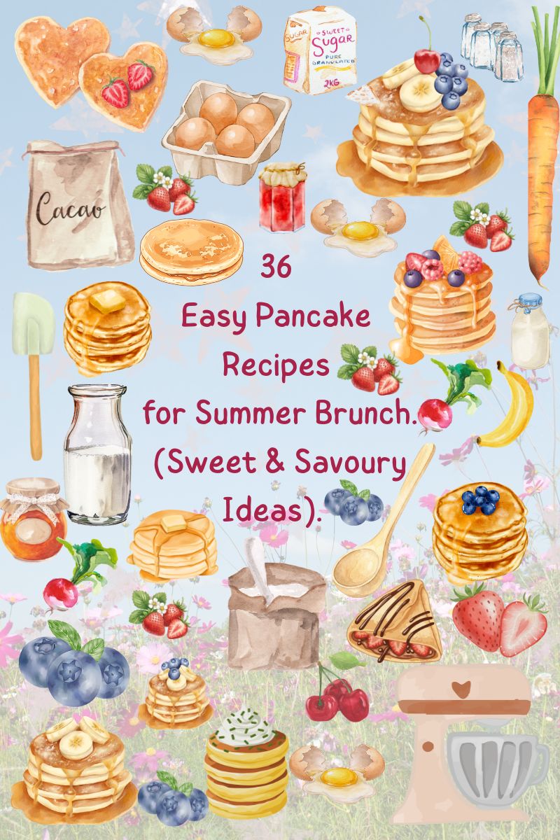 36 Easy Pancake Recipes for Summer Brunch