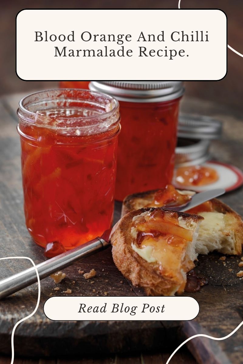 Blood Orange And Chilli Marmalade