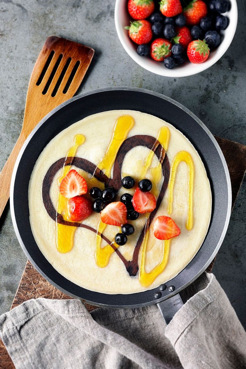 Love Pancakes: Pancakes Made With Love