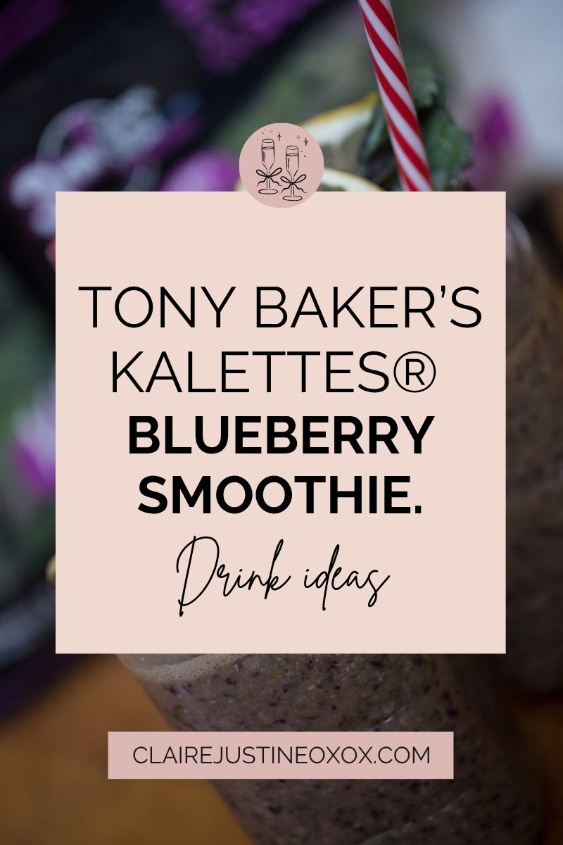 Tony Baker's Kalettes® Blueberry Smoothie. Tony Baker's Kalettes® Blueberry Smoothie