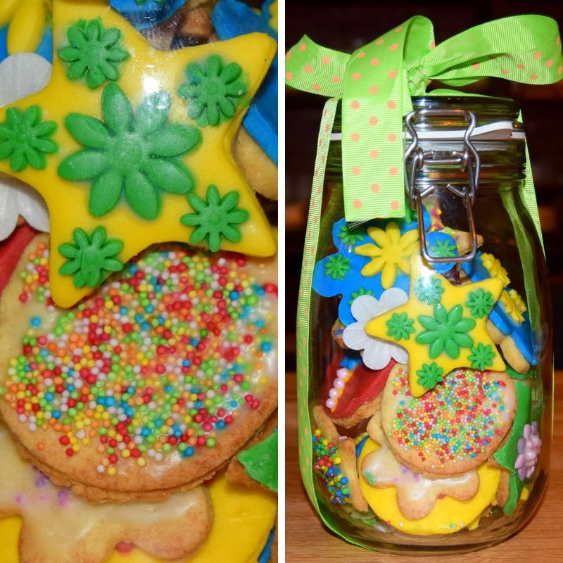 Homemade Mother's Day Cookie Jar Gift Idea Homemade Mother's Day Cookie Jar Gift Idea