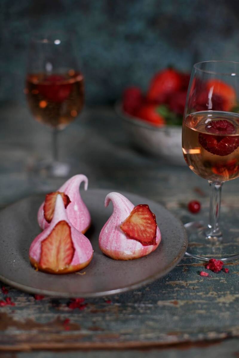 How To Make I Heart Rose Wine Infused Meringue