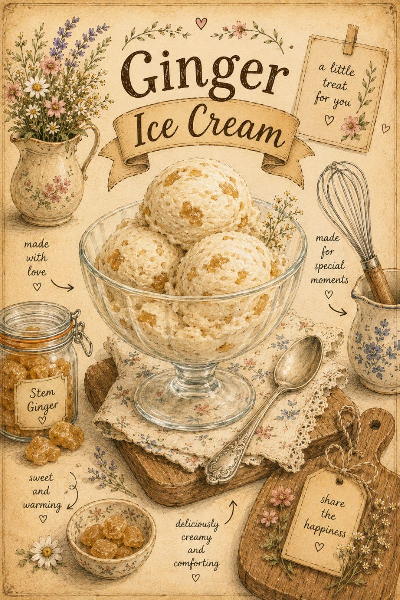 Ginger Ice Cream: A Delightful Addition To Afternoon Tea Recipes Ginger Ice Cream: A Delightful Addition To Afternoon Tea Recipes