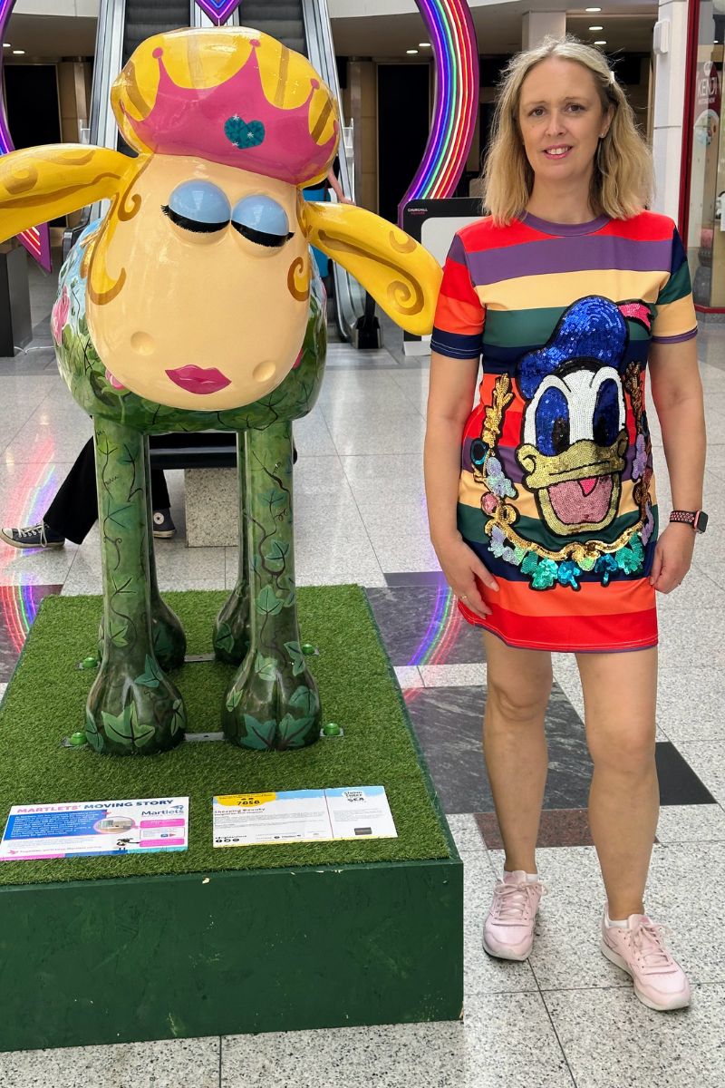Donald Duck Day: Styling A Donald Duck Rainbow Dress Over 40 Donald Duck Day: Styling A Donald Duck Rainbow Dress Over 40