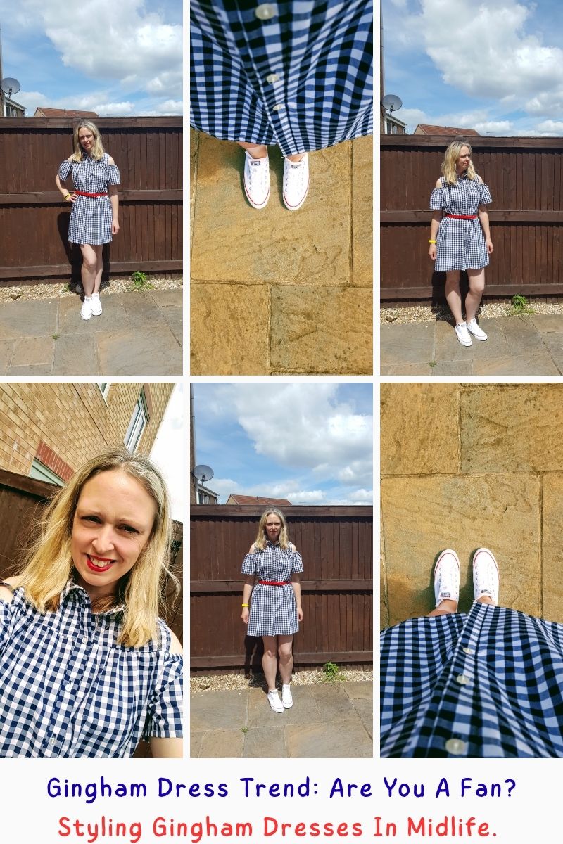 Gingham Dress Trend: Are You A Fan? Styling Gingham Dresses In Midlife Gingham Dress Trend: Are You A Fan? Styling Gingham Dresses In Midlife