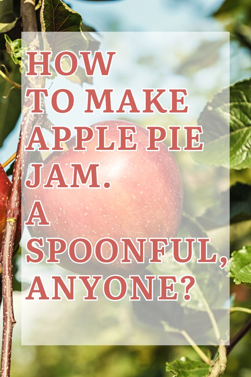 How To Make Apple Pie Jam