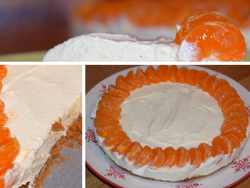 Superbly Easy To Make Ginger And Orange No Bake Cheesecake