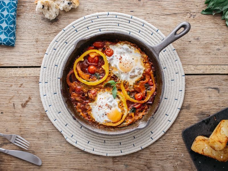 Chip Off The Old Block Baked Egg Shakshuka By Selasi Gbormittah.