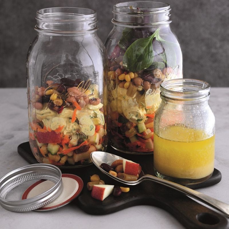 Garden Route Jam Jar Adventure: Layered Salad Jar