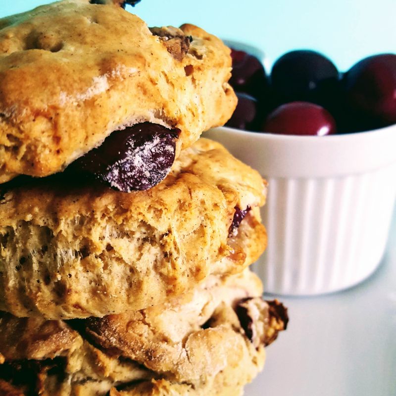 Afternoon Cherry Scones