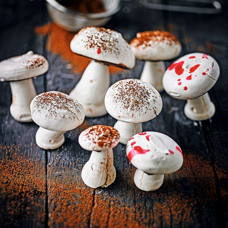 Poison Meringue Mushrooms Poison Meringue Mushrooms
