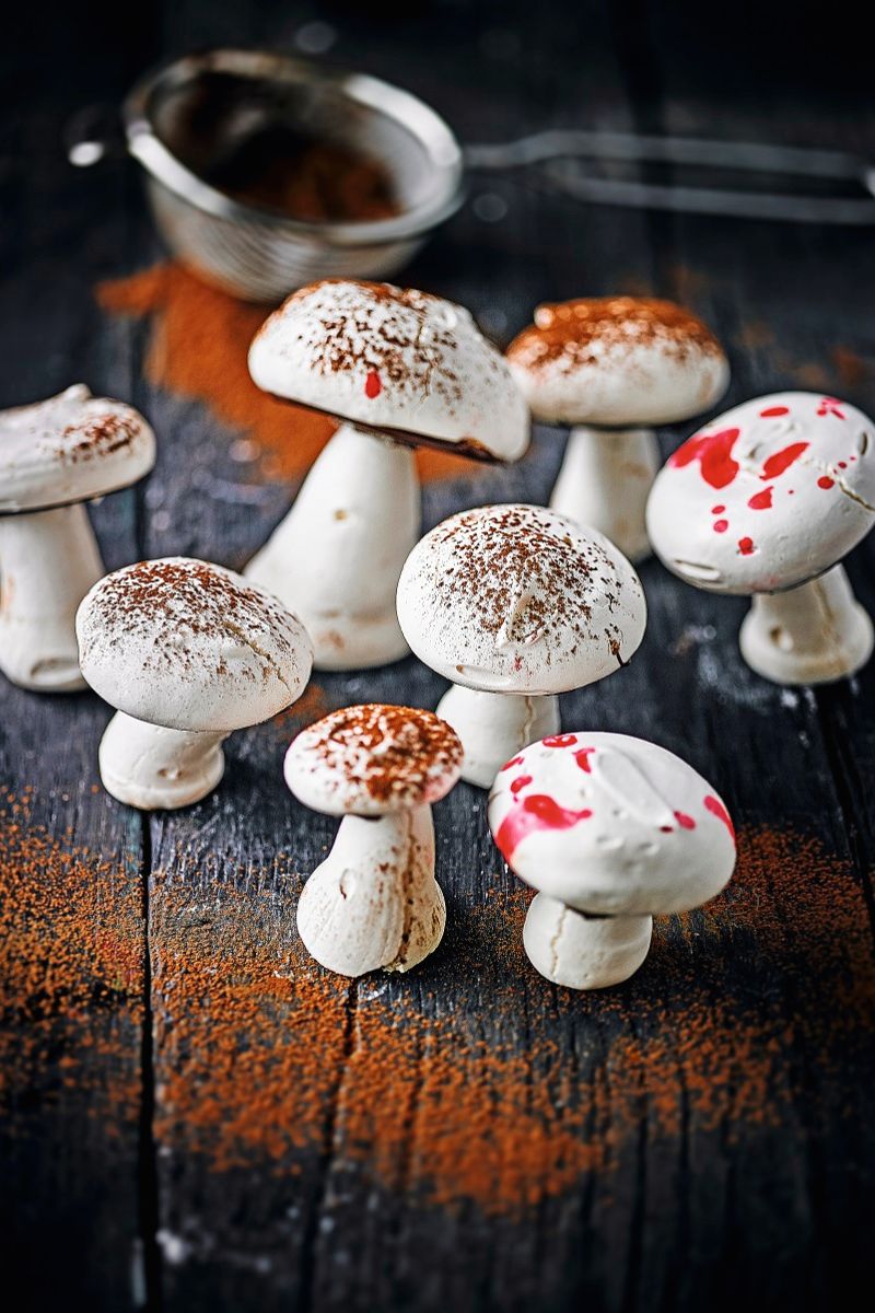 Poison Meringue Mushrooms Poison Meringue Mushrooms