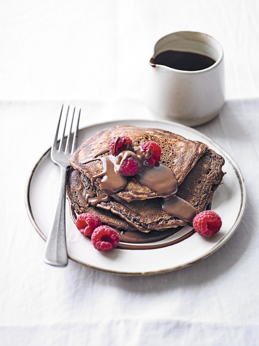 Martha Collison’s Chocolate Brownie Pancakes