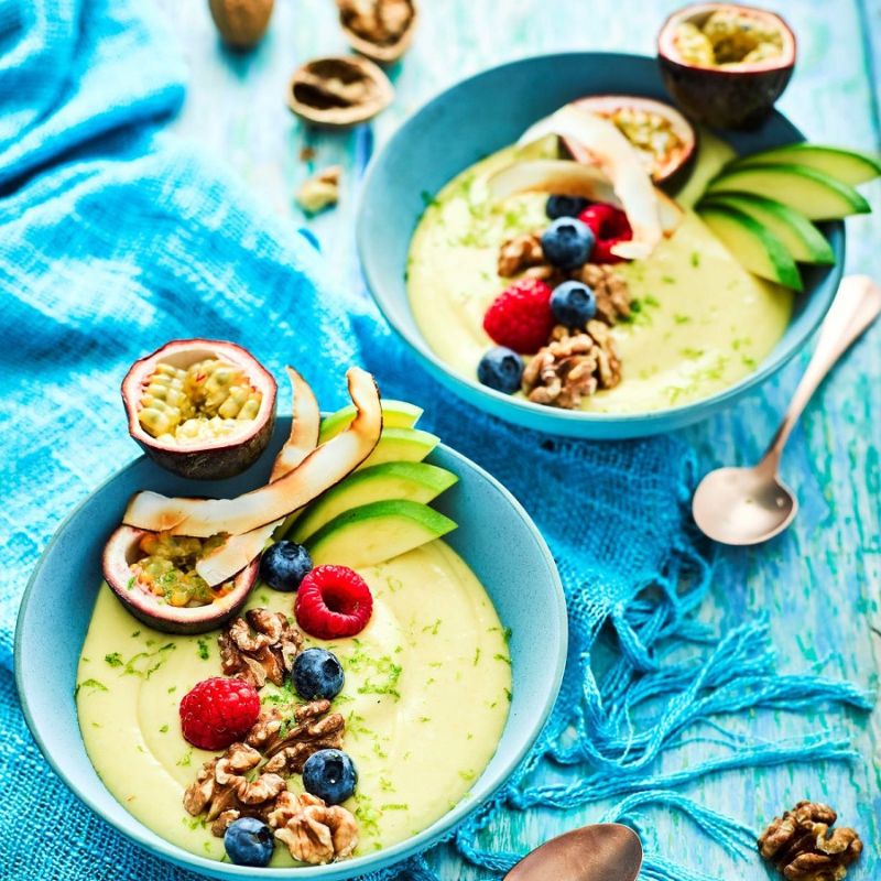 Tropical Mango, California Walnut and Turmeric Smoothie Bowl