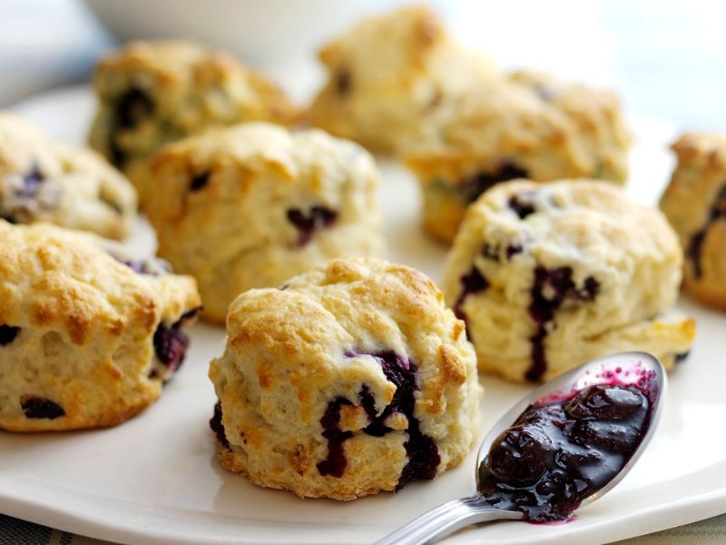 Blueberry And Buttermilk Scones With Fresh BerryWorld Blueberry Jam Blueberry And Buttermilk Scones With Fresh BerryWorld Blueberry Jam