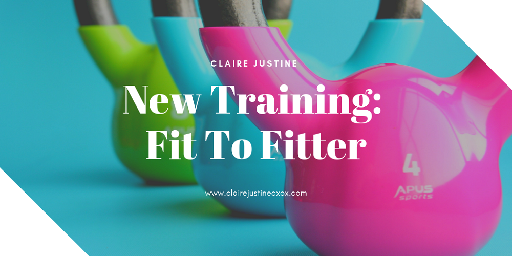 New Training: Week 1: Fit To Fitter 