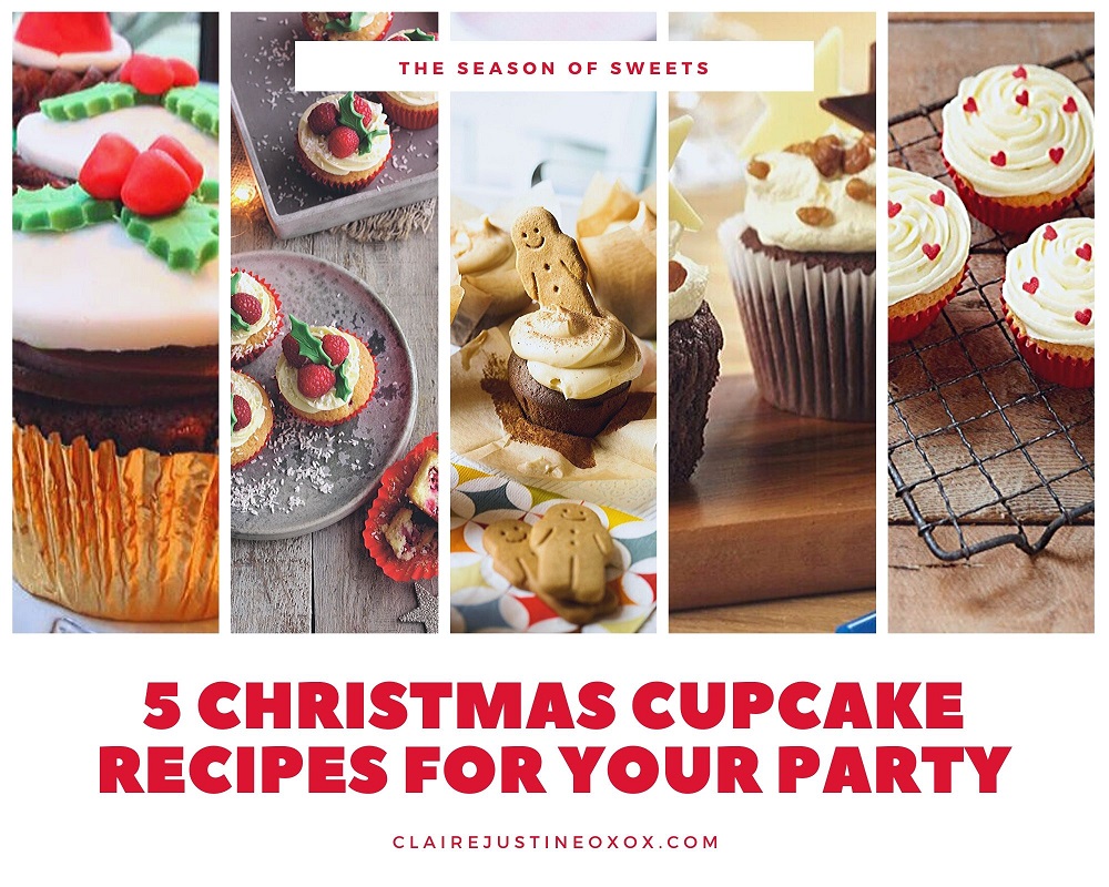 5 Christmas Cupcake Recipes For Your Party
