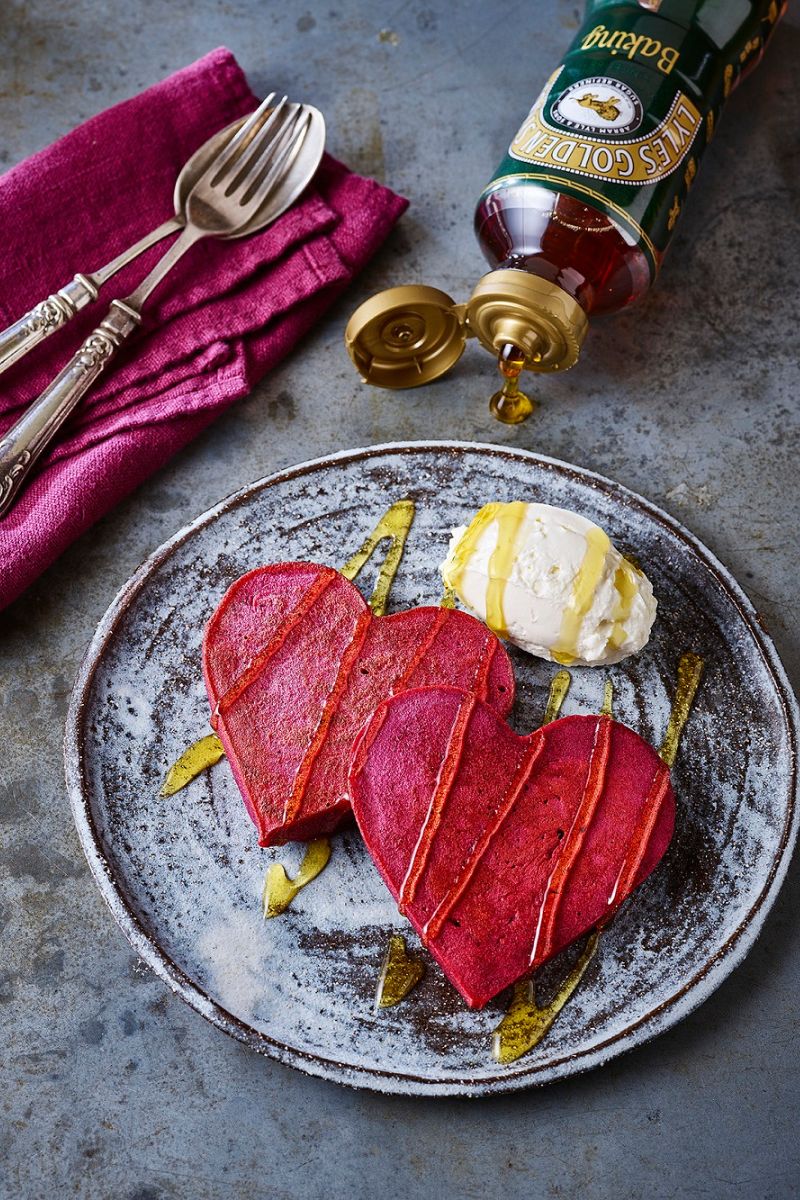 How To Make Red Velvet Heart Beet Pancakes How To Make Red Velvet Heart Beet Pancakes