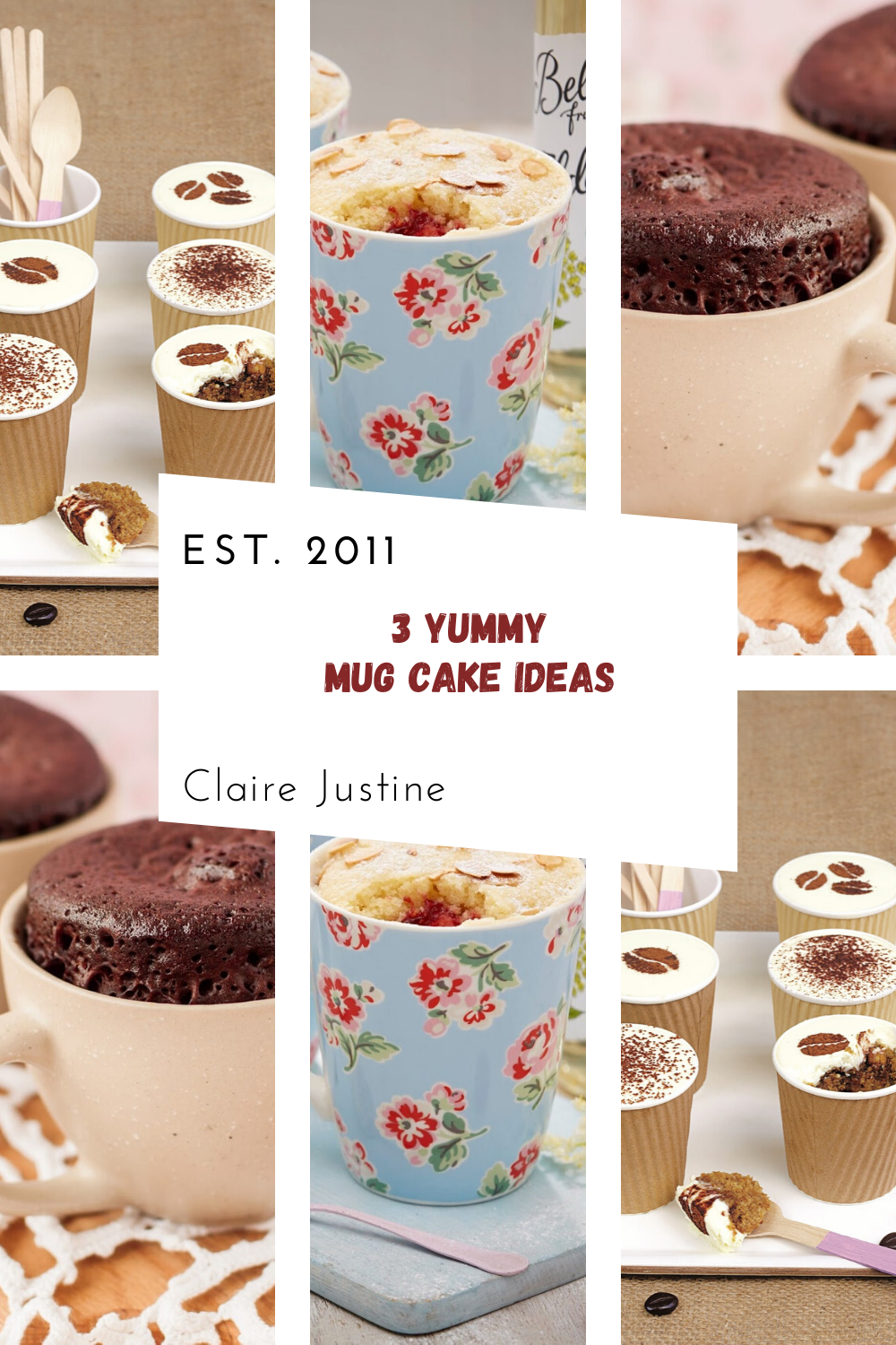3 Yummy Mug Cake Ideas: Homemade Cakes In Cups