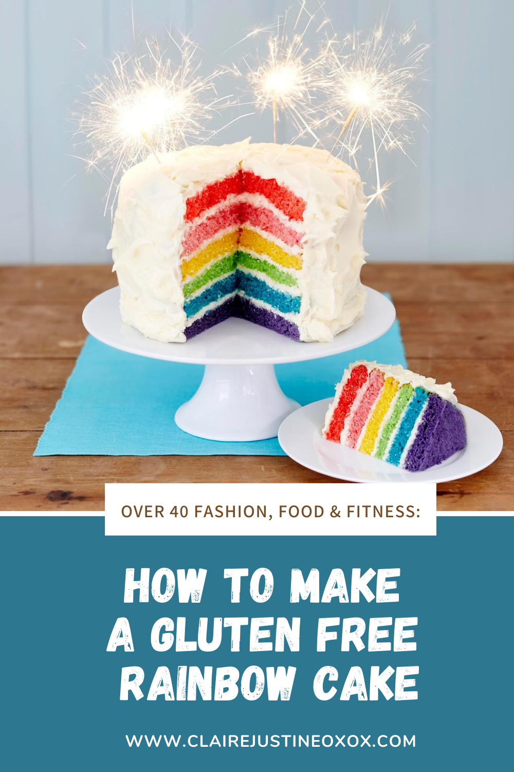 Gluten Free Rainbow Cake: Birthday Party: How To Make