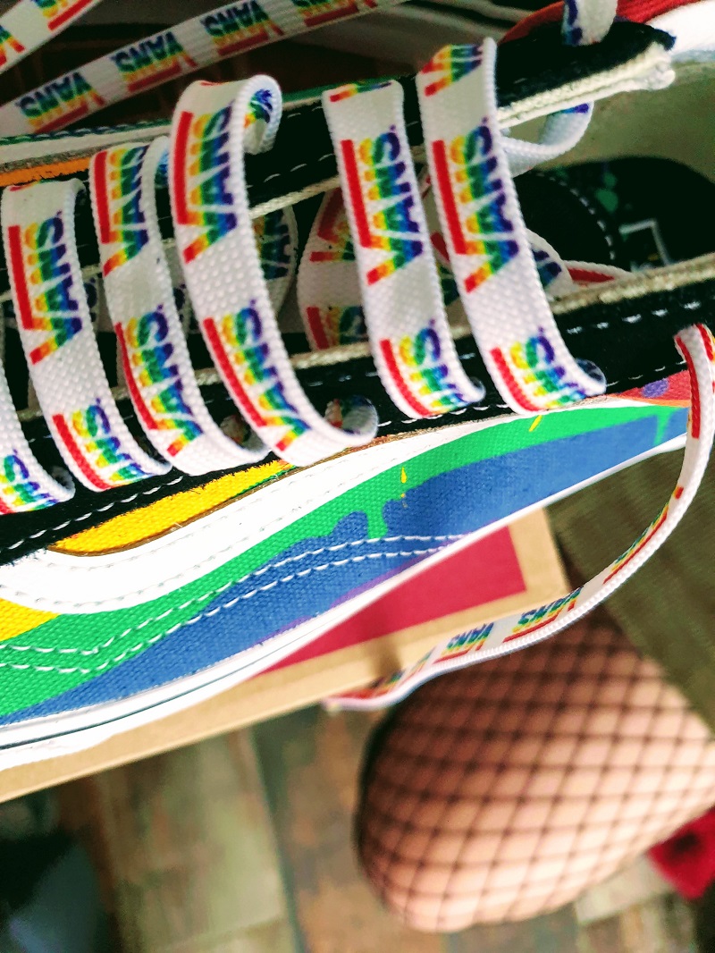 Rainbow Drip Old Skool Shoes Vans: Our Friday Feet