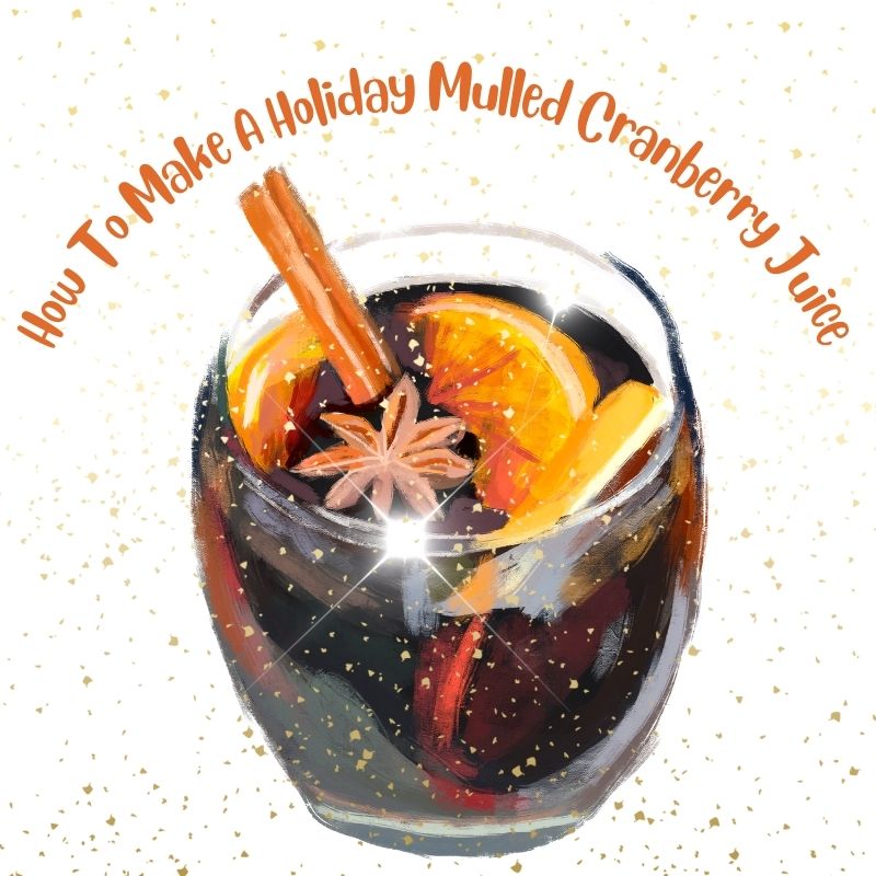 How To Make A Holiday Mulled Cranberry Juice
