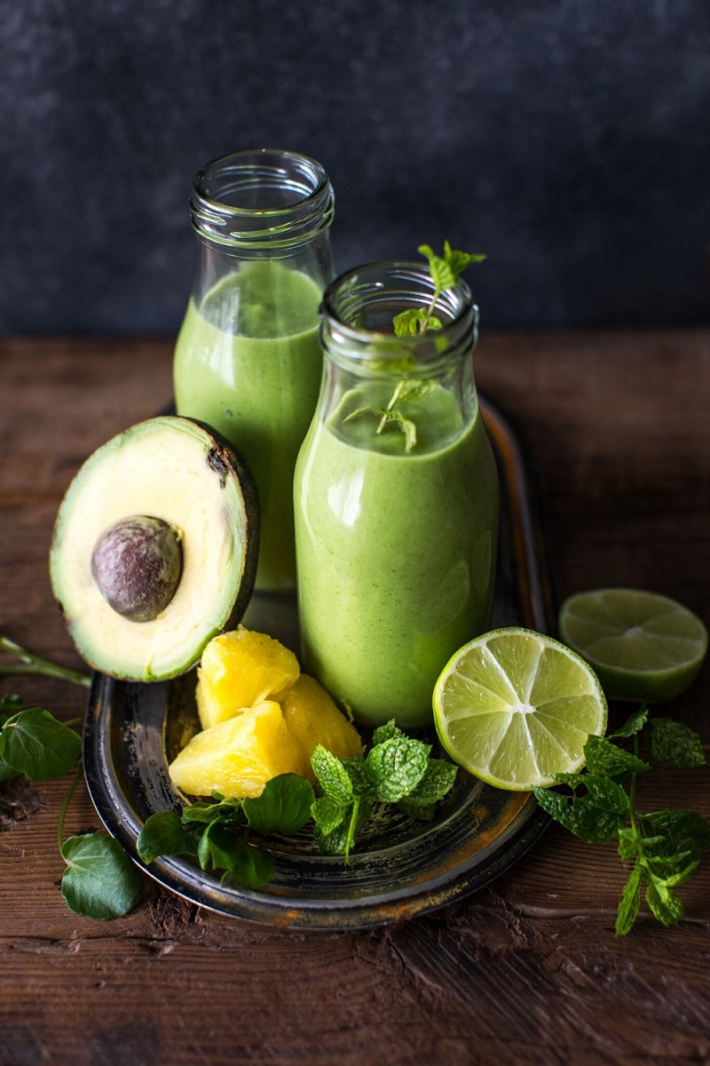 Watercress, Avocado And Lime Smoothie