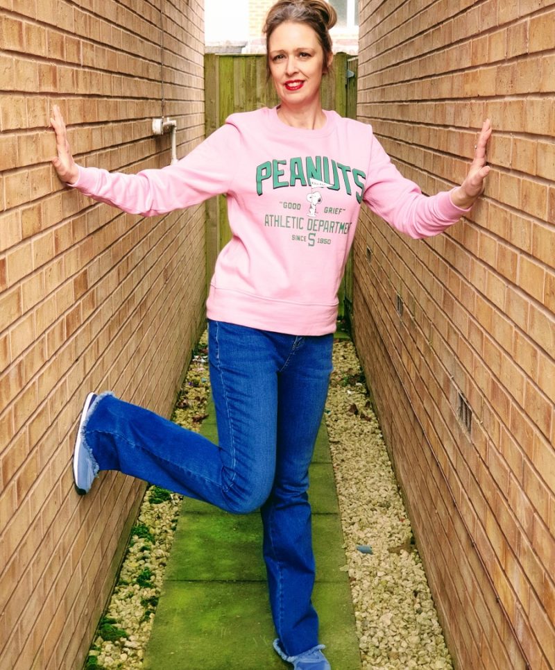 Peanuts Snoopy Pink Sweatshirt And How I