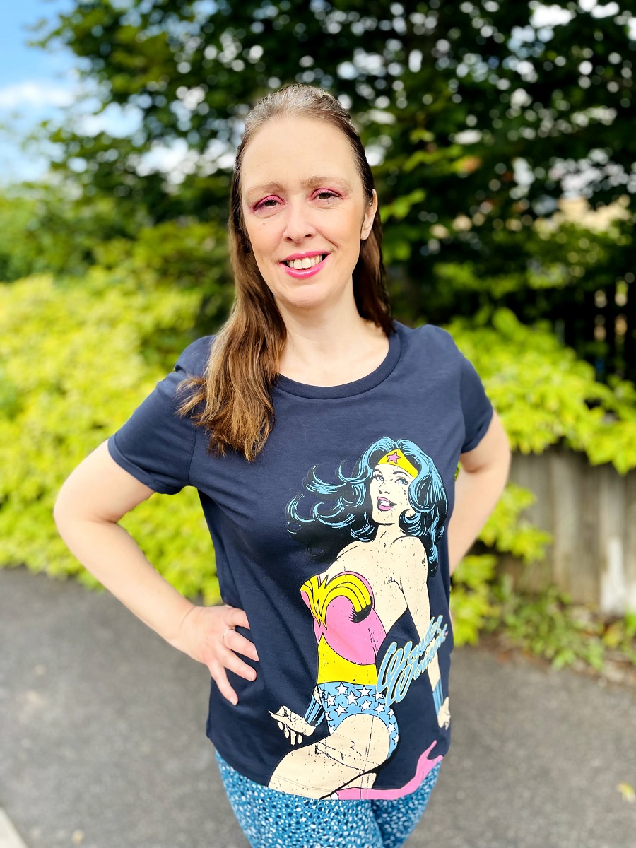 Superhero Shirt: Wonder Woman Was My