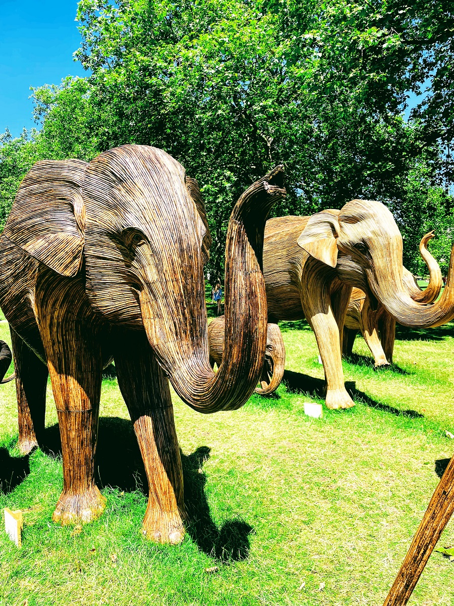 100 Life Size Elephants Spotted In London 